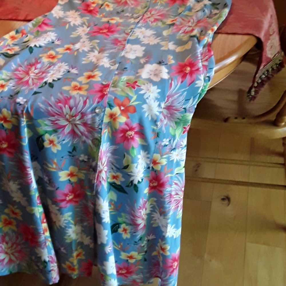 Long summer dress 100% rayon